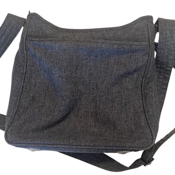 Lug Hopscotch Grey Multiple Pockets RFID Crossbody - Picture 3 of 13